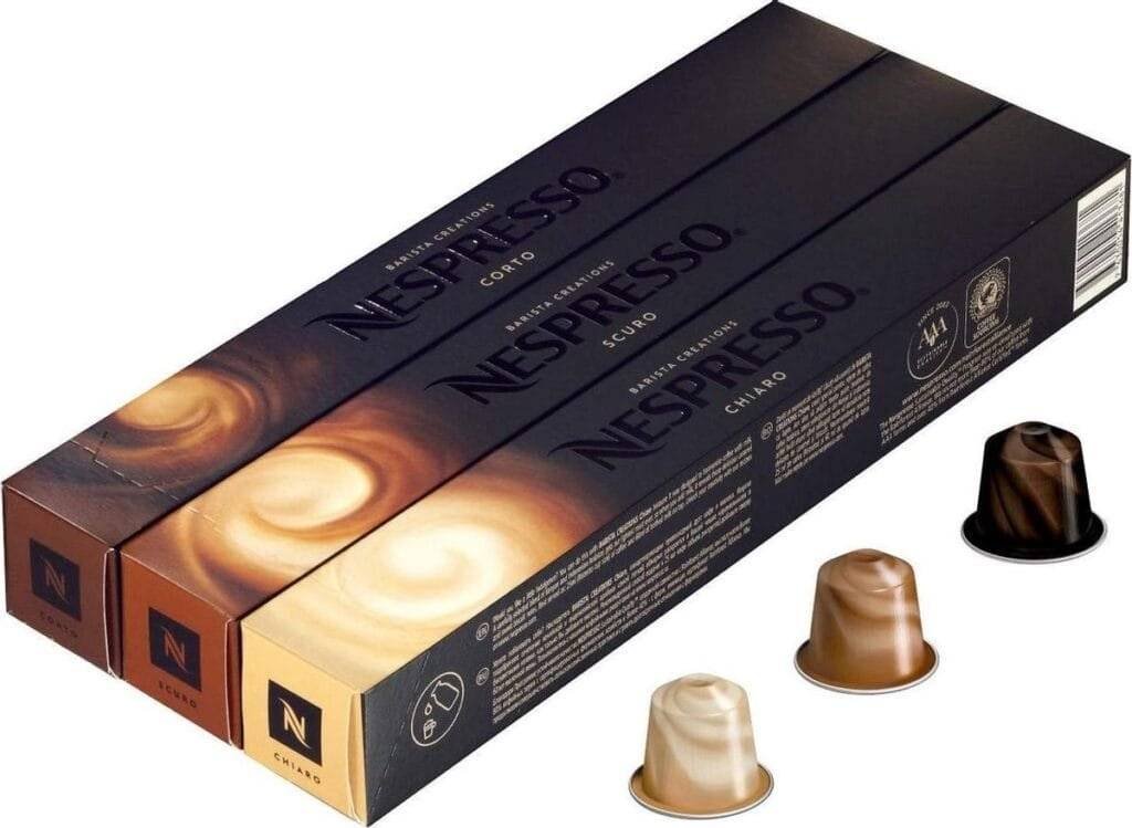 Nespresso cups Barista line