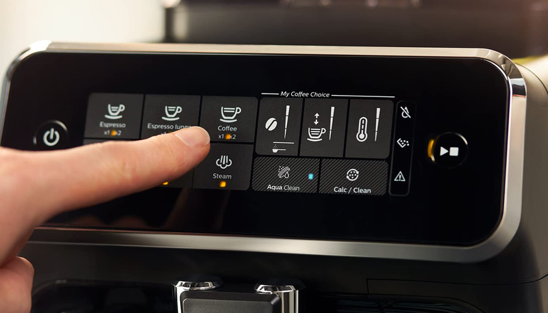 Touch-screen van de Philips 3200 LatteGo