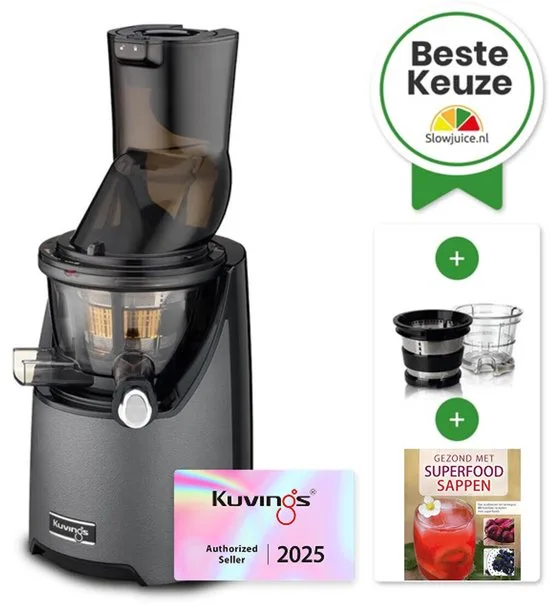Kuvings EVO820 premium slowjuicer 2026 review keukenapparaatgids.nl