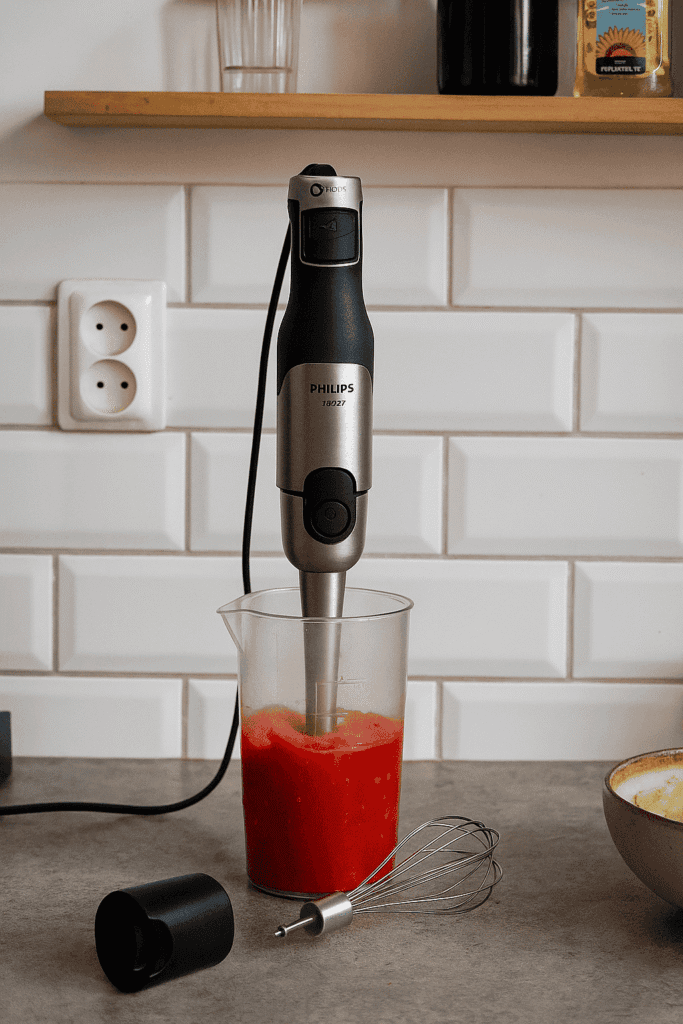 Philips HR2684 in student keuken, basic gebruik scenario