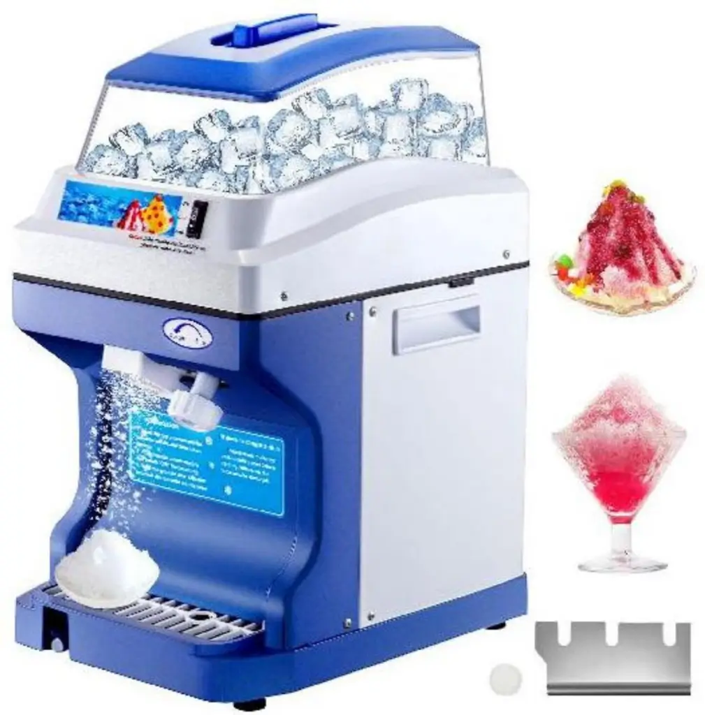 Arvona IJscrusher - Ice Crusher - Schaafijsmachine - Slush Maker - Slush Puppy - Slush Machine - 1.5 kg Capaciteit (beste luxe voor slush puppy)