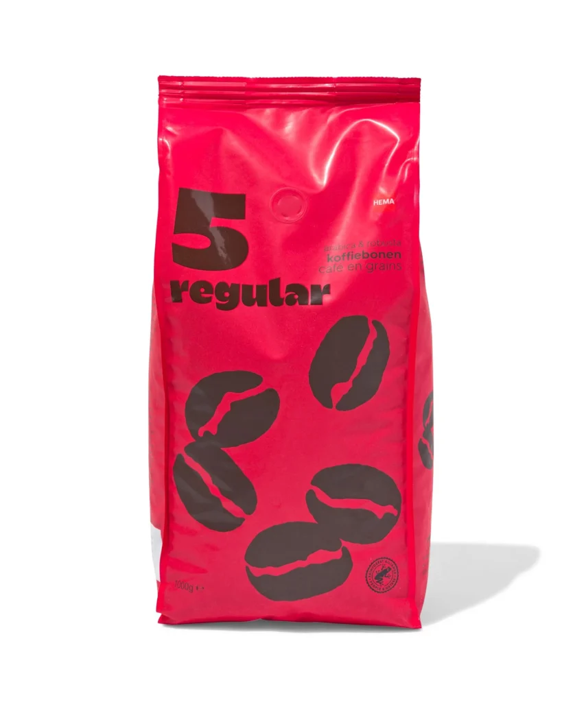 Hema koffiebonen regular 1000gr