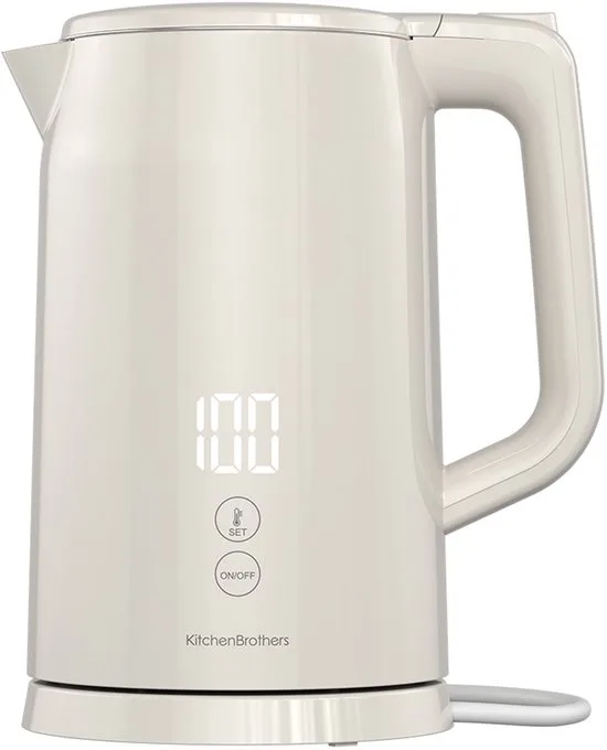 KitchenBrothers Waterkoker KitchenBrothers Waterkoker met temperatuurregeling