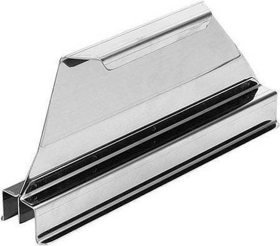 A-LABEL professionele frikandellensnijder RVS 20cm