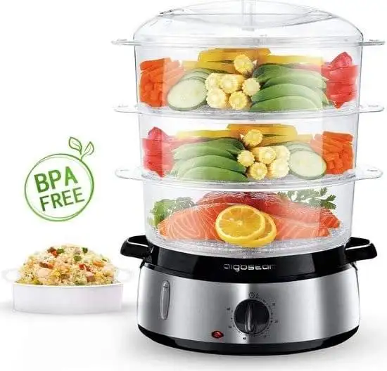 Aigostar Fitfoodie 30INA stoomkoker RVS beste budget stoomkoker 2026