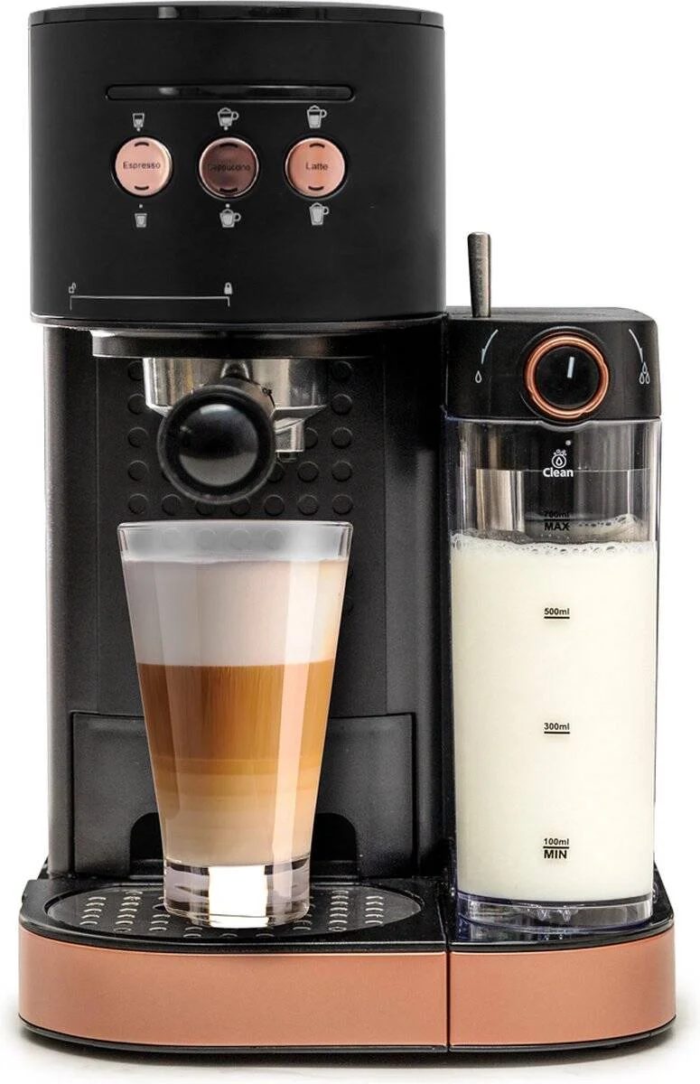 BluMill Koffiemachine zwart-rose