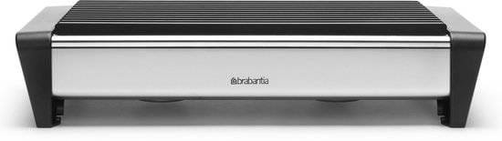 Brabantia Schotelwarmer / Rechaud - met 2 Kaarsjes - Matt Steel