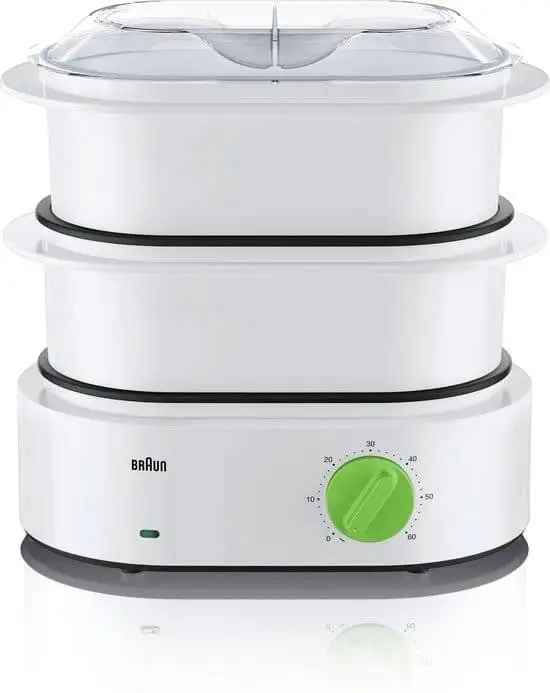 Braun FS 3000 stoomkoker compact snel opwarmen