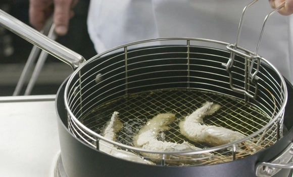 Hapjespan frituren