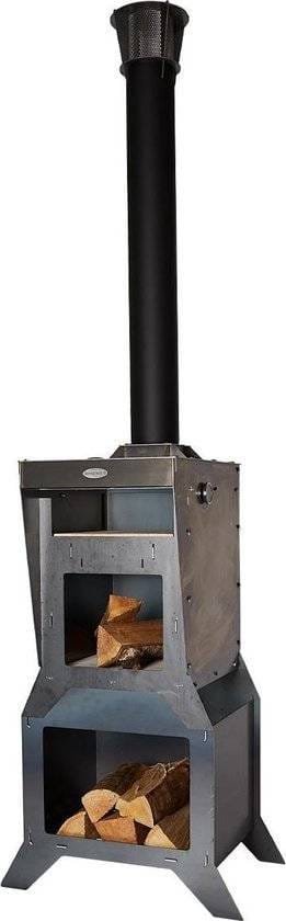 STOOQ Pizzacosi houtgestookte pizzaoven en tuinhaard