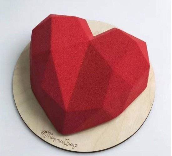 Smash Heart Hartvormige Mal TikTok Famous Valentijns hart