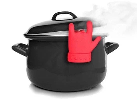 Spoon rest Hand, Spoon holder, Steam releaser