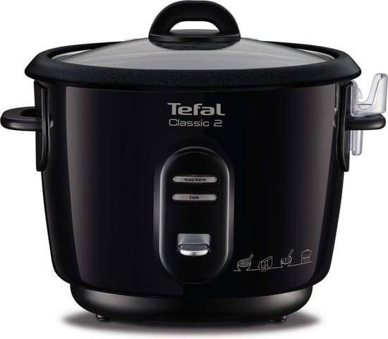 Tefal Classic Zwart RK1028 - Rijstkoker - Warmhoudfunctie - Anti-aanbaklaag - 1 liter