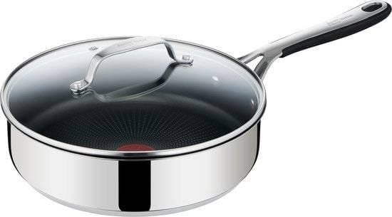 Tefal - Jamie Oliver Hapjespan / Sauteerpan - met Deksel - 25cm - Inductie