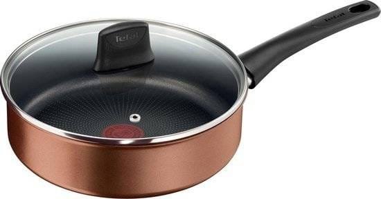 Tefal Resource Hapjespan - Ø 24 cm + deksel - Duurzaam