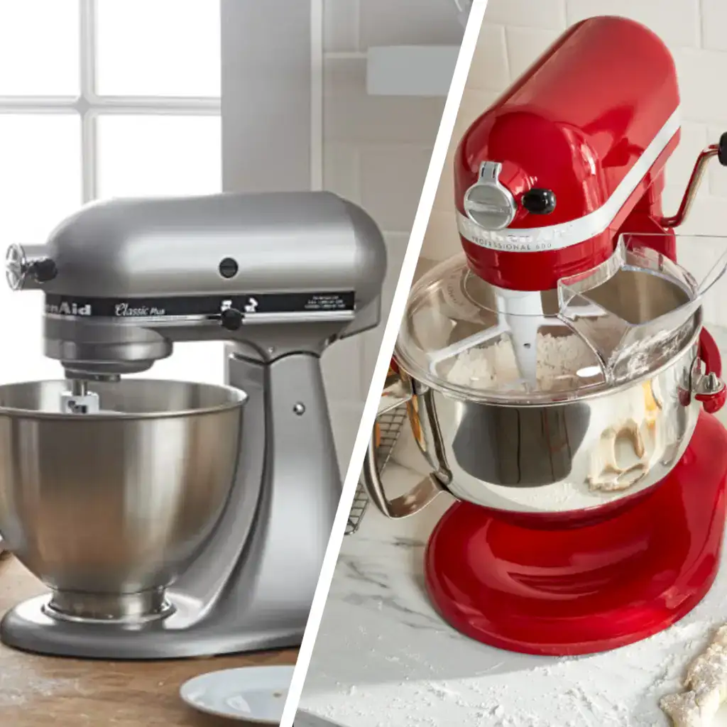 Verschil KitchenAid Classic en Professional
