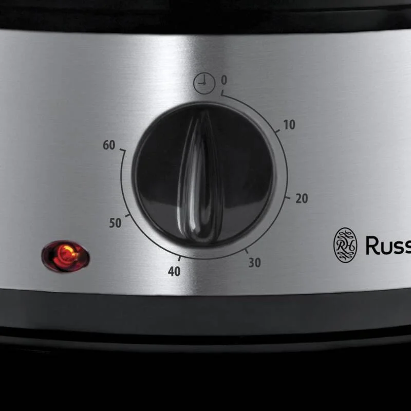 eenvoudige bediening van de Russell Hobbs Stoomkoker
