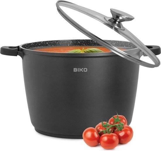 BIKO AD24 soeppan inductie antiaanbaklaag 24 cm