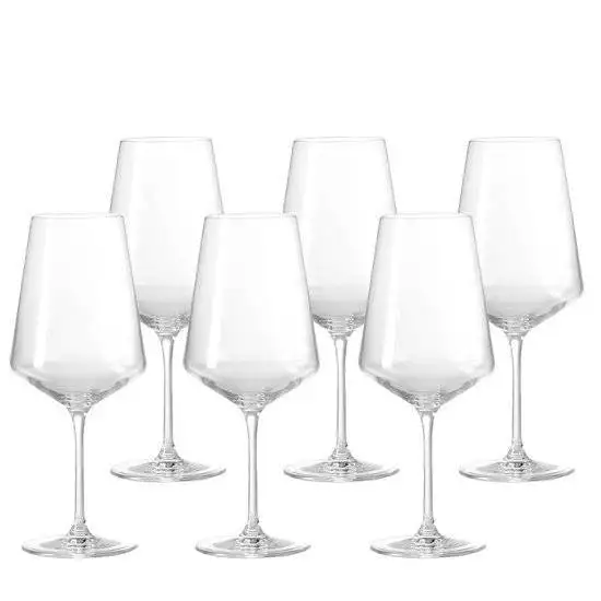 Leonardo Puccini witte wijnglazen - 560 ml - hoogte 24 cm - 6 stuks