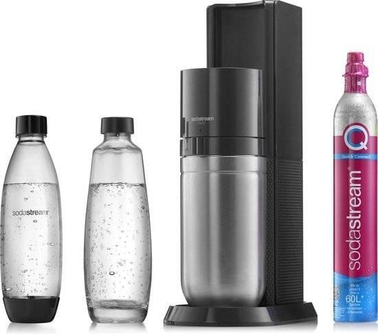 SodaStream Bruiswatertoestel DUO Starterkit Zwart