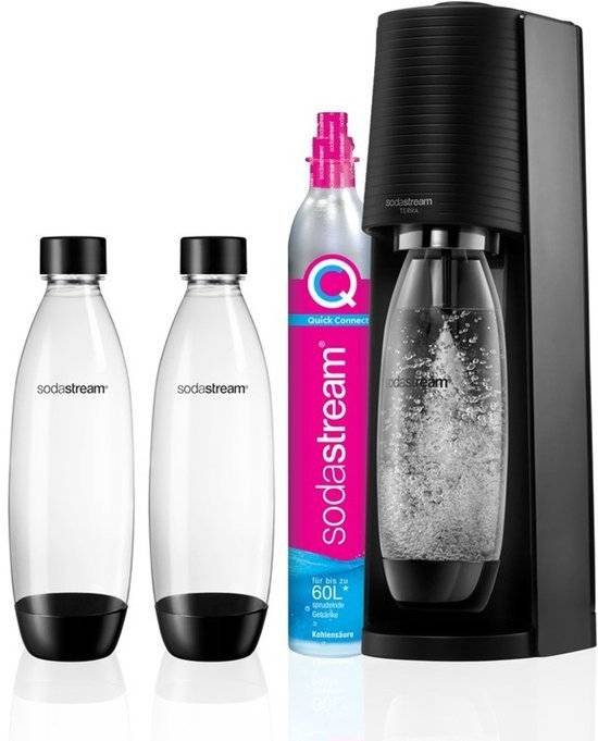 SodaStream Bruiswatertoestel Terra Megapack Zwart