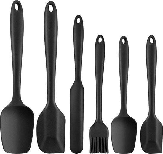 VAIVE 6-delige Spatel Siliconen Set