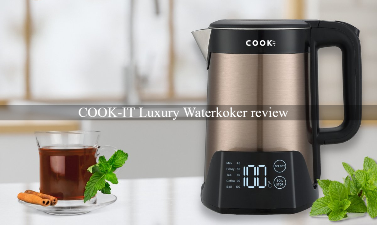 COOK IT Luxury Waterkoker review