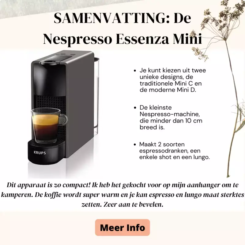 Nespresso Essenza Mini Review