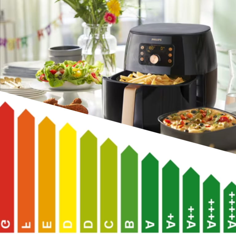 Stroomverbruik airfryer