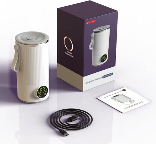 Oplaadbare Draadloze waterkoker 400 ml (6000 mAh)