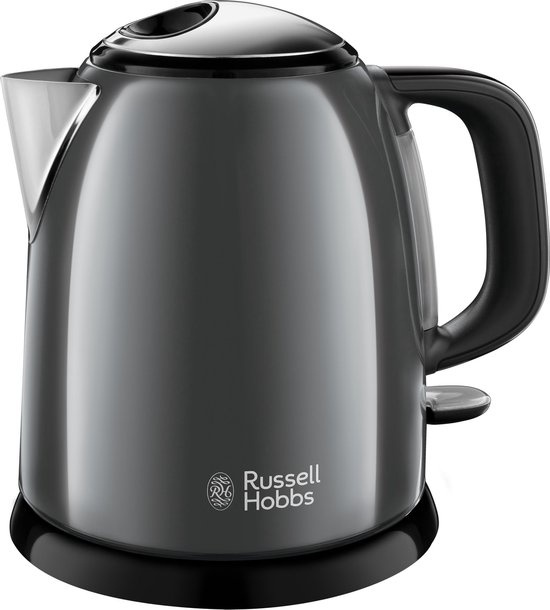 Russell Hobbs Colours Plus+ Mini – compacte waterkoker (1,0 L) met antikalkfilter