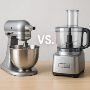 verschil keukenmachine en foodprocessor