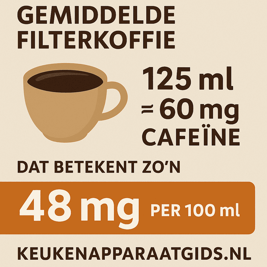 Gemiddelde filterkoffie : Custom Graphic
