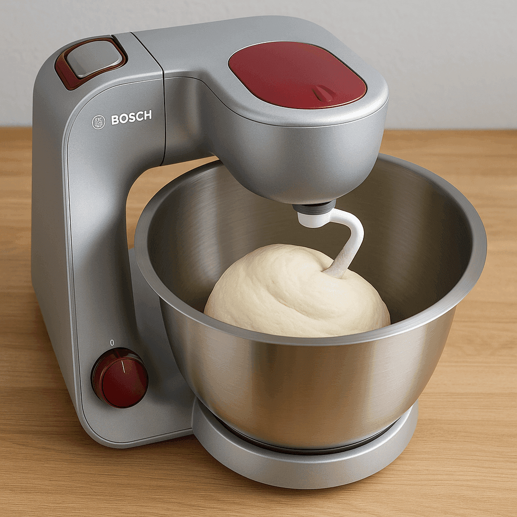 Bosch MUM5 met perfect gekneed witbrooddeeg