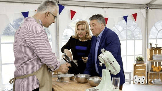 Kitchenaid artisan in gebruik bij heel holland bakt. Met Jannie en Robert