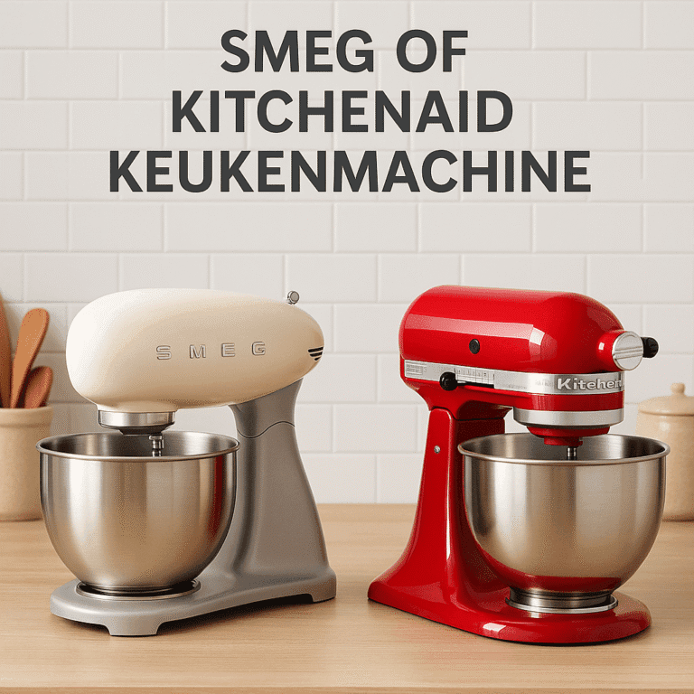 smeg of kitchenaid keukenmachine