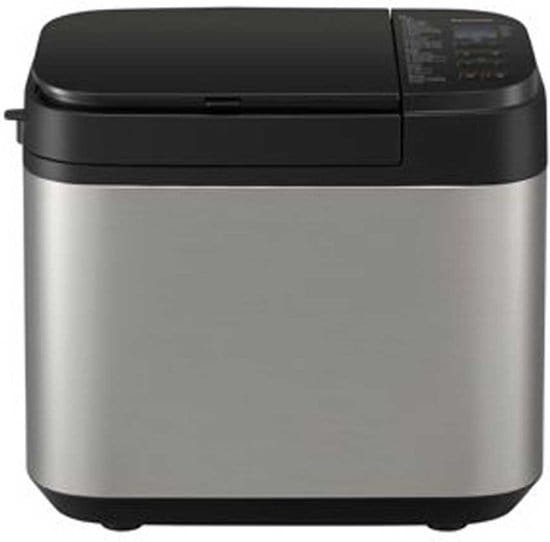 Panasonic SD-YR2550SXE broodbakmachine met rozijnen-noten en gist dispenser