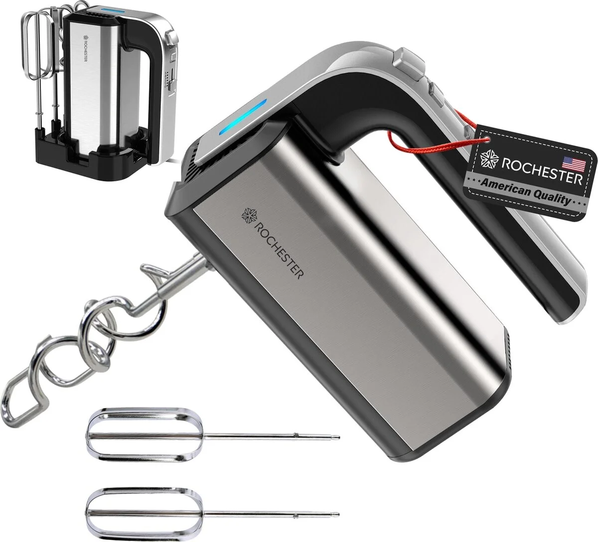 Rochester Handmixer met opbergstandaard goedkoopste 2026