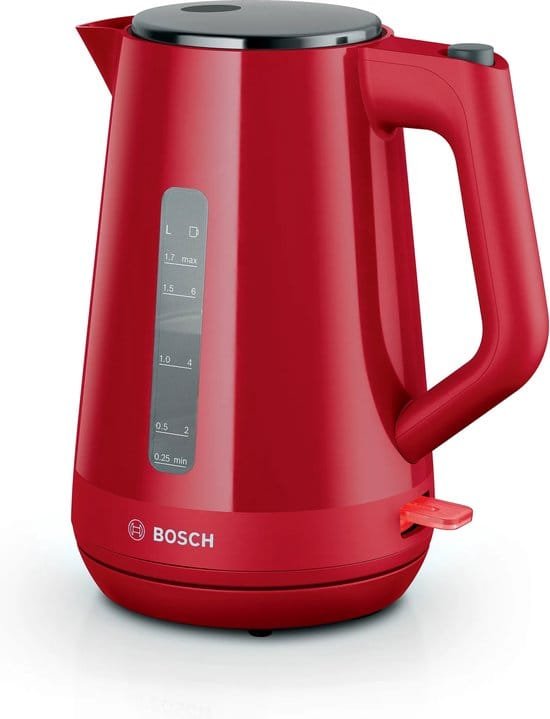 Bosch MyMoment TWK1M124 waterkoker rood KeepWarm warmhoudfunctie 30 min thee