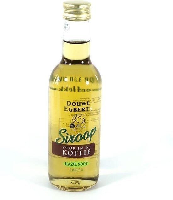 Douwe Egberts koffiesiroop hazelnoot 250ml