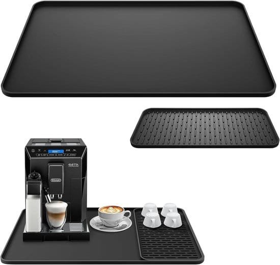 Siliconen koffiemat voor koffiehoekje thuis 60x40 cm