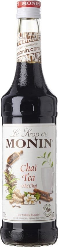 Monin chai tea koffiesiroop 70cl kaneel kardemom kruidnagel