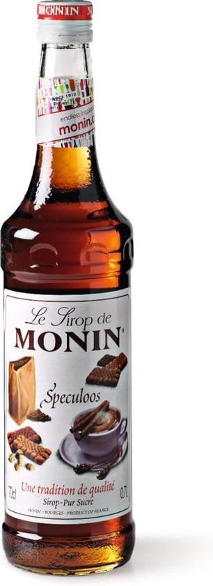 Monin speculoos koffiesiroop 70cl kaneel nootmuskaat kruidnagel