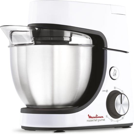 Moulinex Masterchef Gourmet keukenmachine 1100W 4,6L RVS kom budget licht beslag