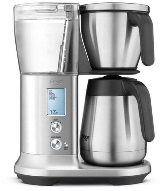 Sage Precision Brewer Thermal filter koffiezetapparaat instelbare bloeitijd brouwtemperatuur thermoskan premium