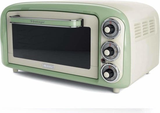 Ariete 979 Vintage mini oven groen retro design 18 liter 1380 watt
