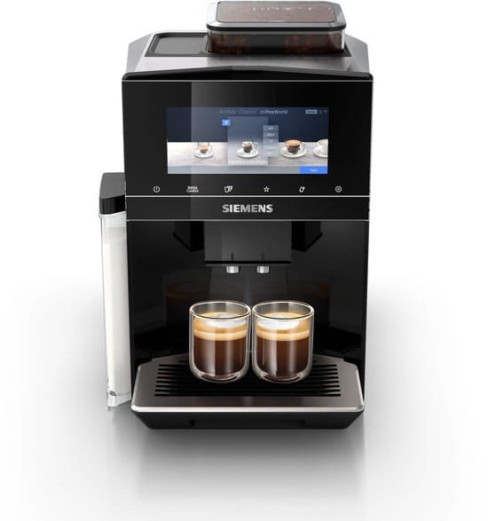 Siemens EQ.900 TQ903R09 volautomaat espressomachine glazen touchscreen 29 koffievarianten zwart
