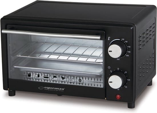 Esperanza EKO007 mini oven 10 liter compact camping studentenkamer
