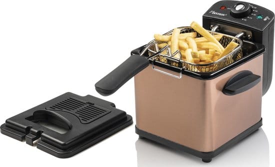 Bestron AF100CO mini friteuse met koude zone