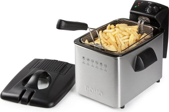DOMO DO465FR frituurpan met kijkvenster